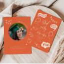 Search for orange graduation invitations Funky