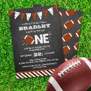 Search for football birthday invitations Touchdown