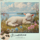 Recherche de agneau puzzles Rose