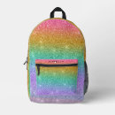 Search for rainbow glitter backpacks Sparkle