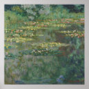 Recherche de nénuphar posters Claude monet