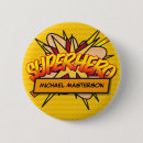 Search for funny superhero buttons Sport