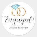 Search for diamond ring stickers Engagement