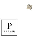 Search for monogram rubber stamps Typography