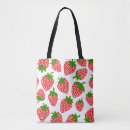 Search for strawberries tote bags Colour