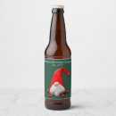 Search for funny christmas beer labels Gnome