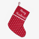 Recherche de joyeux chaussette de noël Blanc