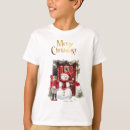 Search for red and white christmas tshirts For kids