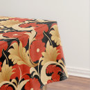 Search for red poppy tablecloths Pattern
