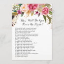 Search for who knows bride best invitations Shower