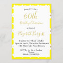 Search for milestone 60th birthday invitations Gold