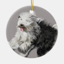 Search for old english sheepdog ornaments Animal