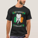 Search for italian st patricks day tshirts Clover