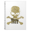 Search for skull and bones spiral notebooks Gothic