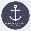 Search for nautical invitation stickers Blue