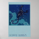 Search for vintage astrology posters Celestial map