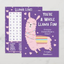 Recherche de llama valentine Girl