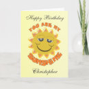 Recherche de soleil anniversaire cartes Vous êtes mon soleil