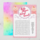 Search for word search invitations Baby
