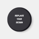 Search for blank magnets Printable editable modern logo