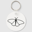 Search for butterfly keychains White