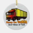 Search for truck driver ornaments Trucking