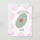 Search for avocado birthday cards Cute