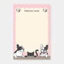 Search for dog paw post it notes Pink
