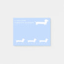 Recherche de dachshund post its Mignon