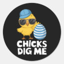 Search for chicks dig stickers Bunny