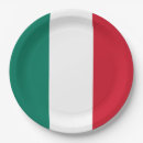 Search for italian flag paper plates Country