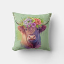 Search for highland cow pillows Animals