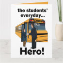 Search for bus driver cards Yellow school bus