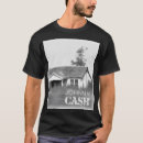 Search for johnny cash tshirts Man in black