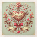 Recherche de valentines day coasters Xoxo