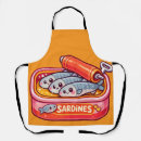 Search for cute fish aprons Fishing