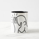 Search for face palm mugs White