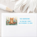 Search for sun flower return address labels Watercolor