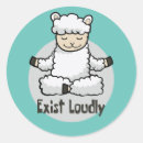 Search for white sheep stickers Kawaii