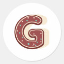 Search for letter g monogram stickers Initial