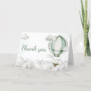 Search for hot air balloon cards Baby shower