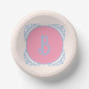 Search for blue paper bowls Pink