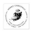 Recherche de santa claus rubber stamps Moderne