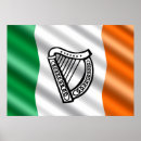Recherche de drapeau irlandais posters Motif