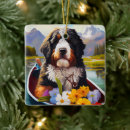 Search for bernedoodle ornaments Pet