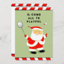 Search for badminton christmas cards Funny