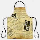 Search for newsprint aprons Old