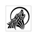 Search for wolf rubber stamps Canine