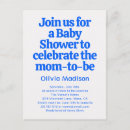 Search for bold baby shower invitations Retro