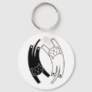 Search for yin yang cat keychains Balance